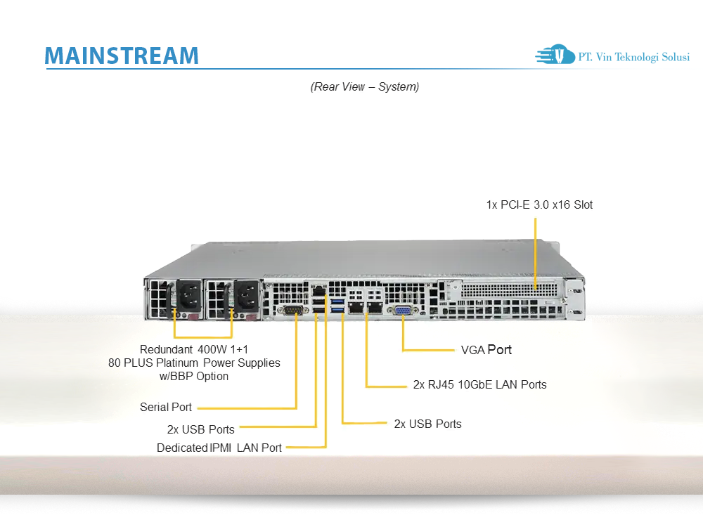 Supermicro Server Indonesia SYS-5019P-MTR