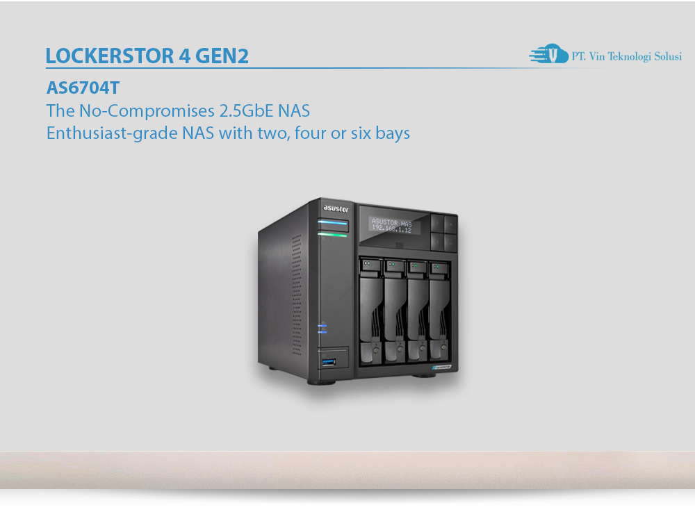 Asustor Storage Indonesia AS6704T