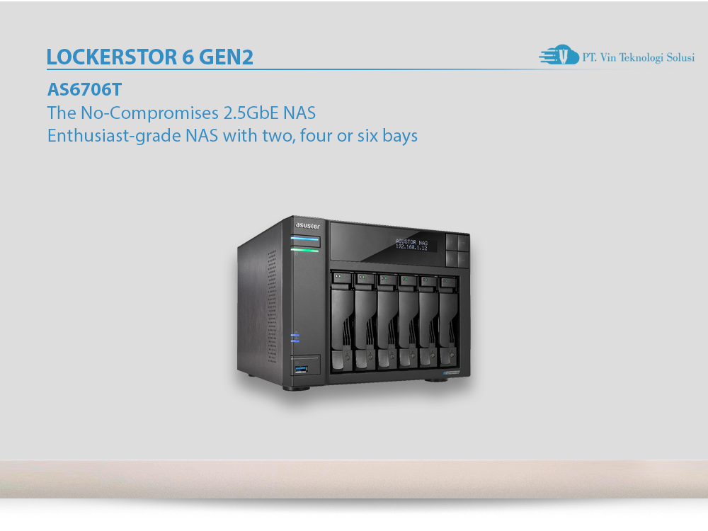 Asustor Storage Indonesia AS6706T