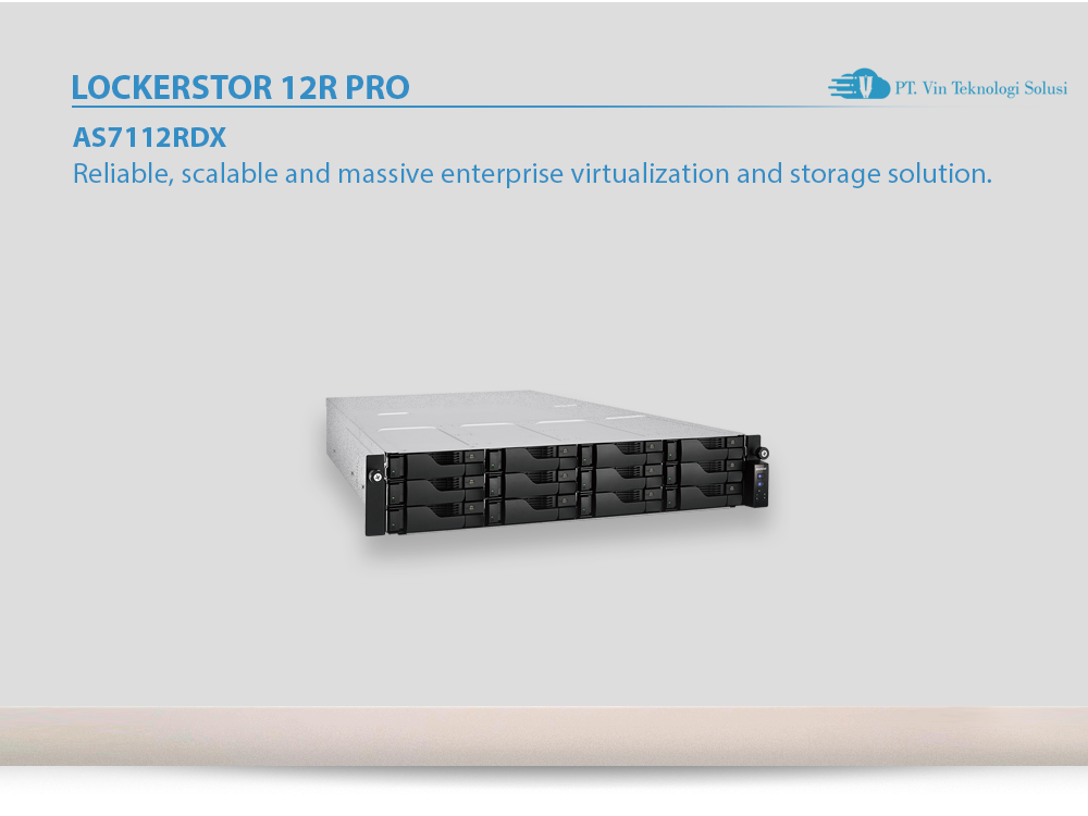 Asustor Storage Indonesia AS7112RDX