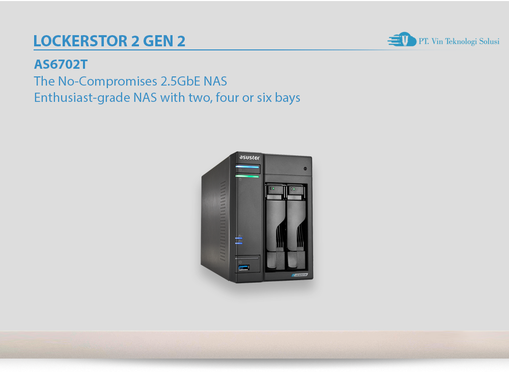 Asustor Storage Indonesia AS6702T