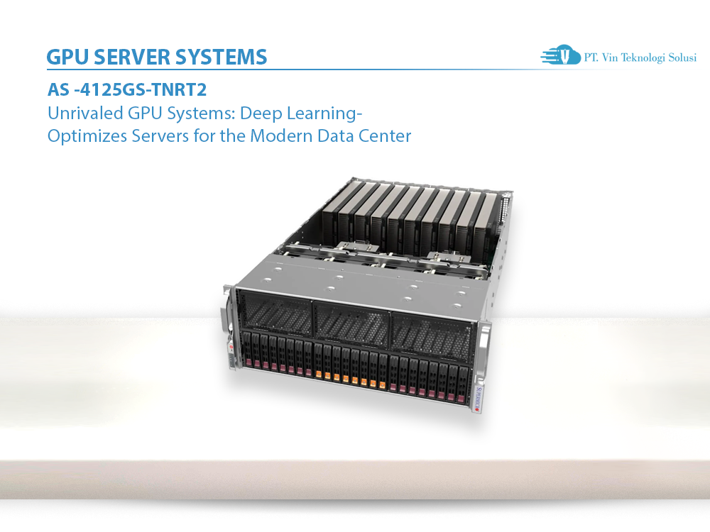 Supermicro Server Indonesia AS -4125GS-TNRT2