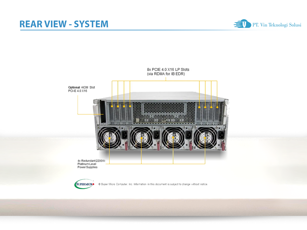 Supermicro Server Indonesia AS -4124GO-NART