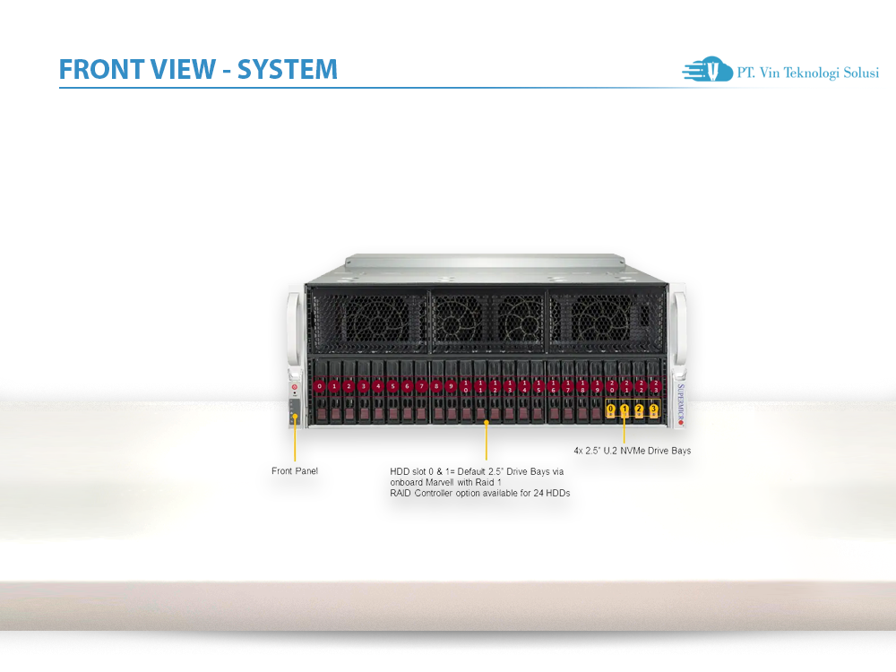Supermicro Server Indonesia AS -4124GS-TNR