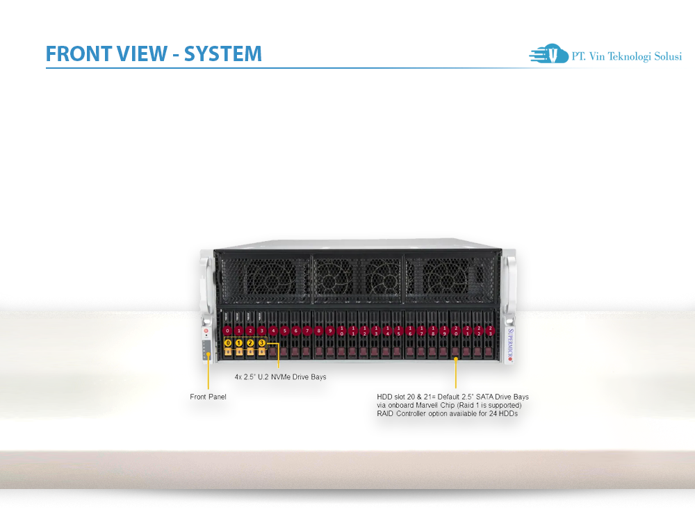 Supermicro Server Indonesia AS - 4124GS-TNR+