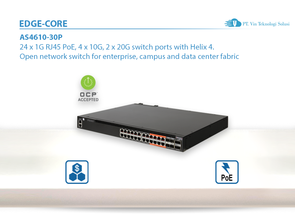 EdgecorE Networks Indonesia AS4610-30P