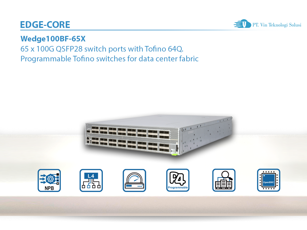 EdgecorE Networks Indonesia Wedge100BF-65X