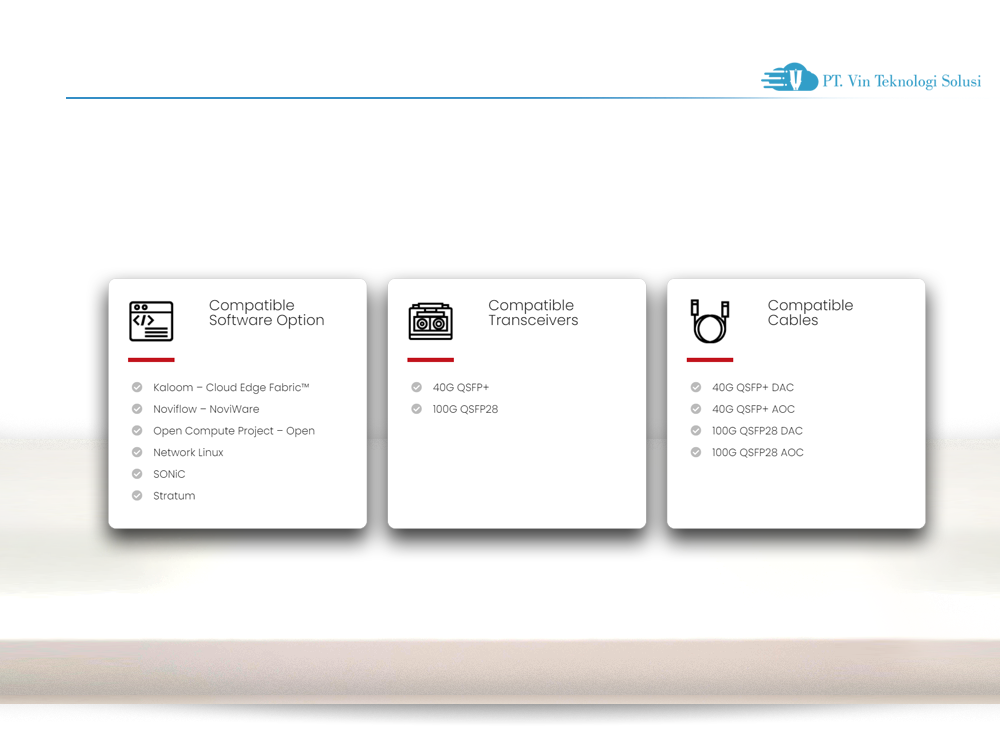 EdgecorE Networks Indonesia Wedge 100BF-32X