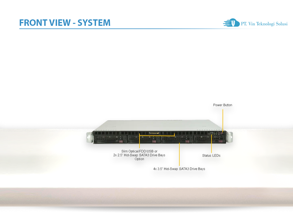 Supermicro Server Indonesia SYS-5019P-MR