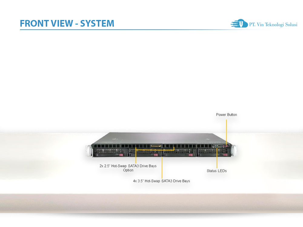 Supermicro Server Indonesia SYS-5019C-MR