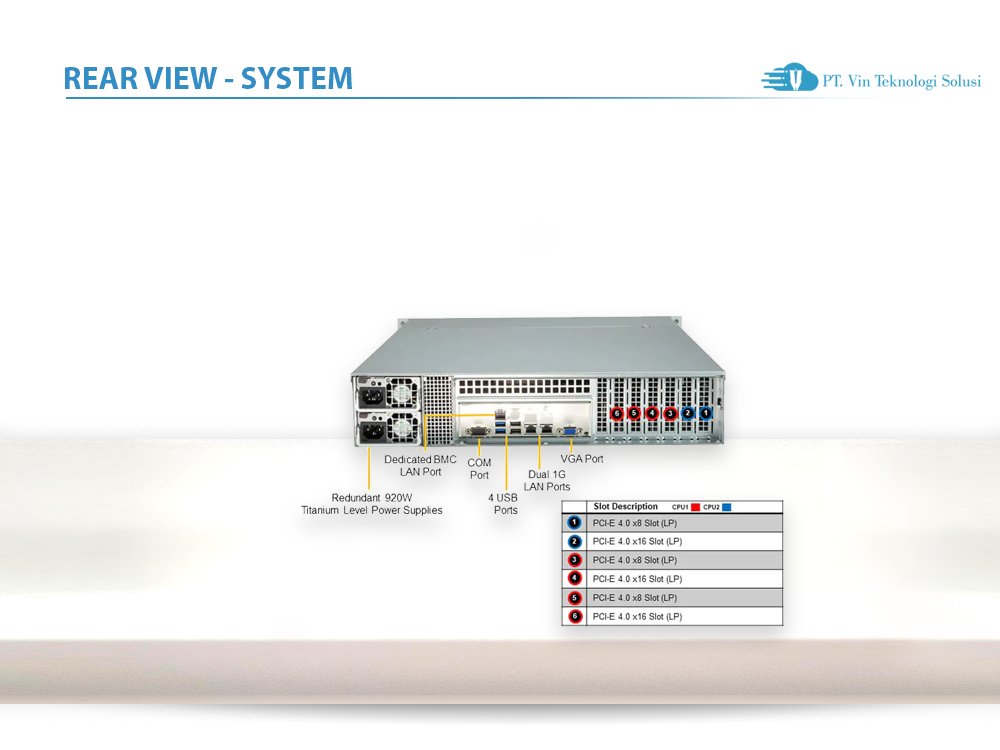 Supermicro Server Indonesia AS -2024S-TR