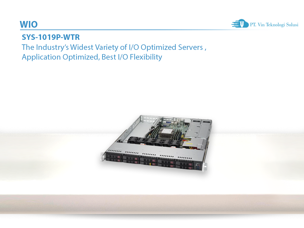 Supermicro Server Indonesia SYS-1019P-WTR