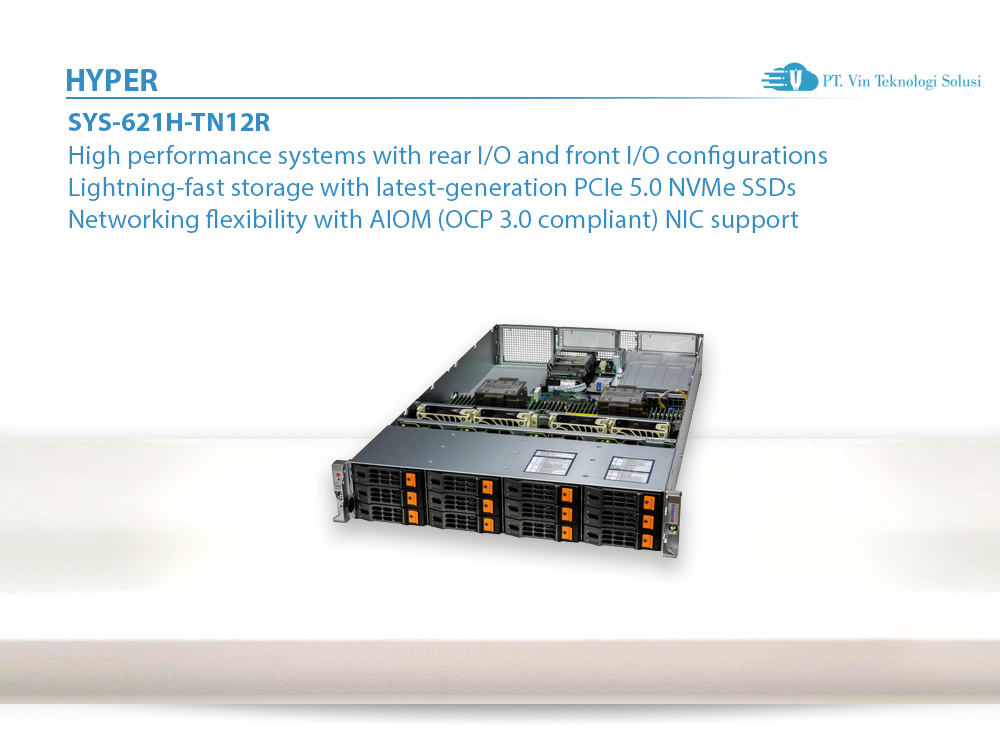 Supermicro Server Indonesia SYS-621H-TN12R