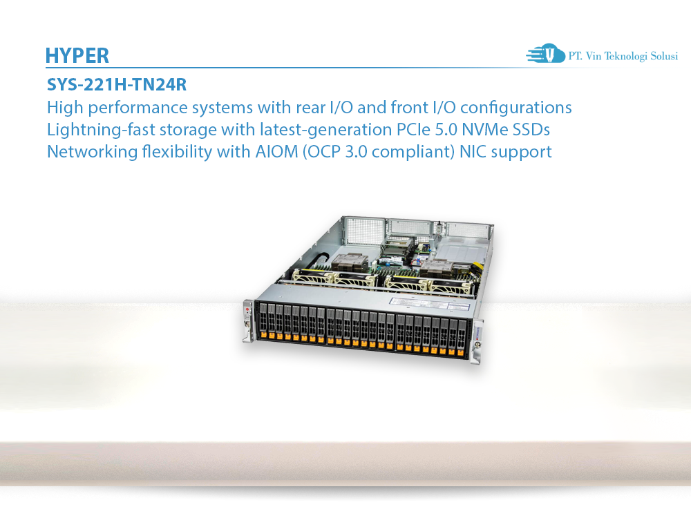 Supermicro Server Indonesia SYS-221H-TN24R