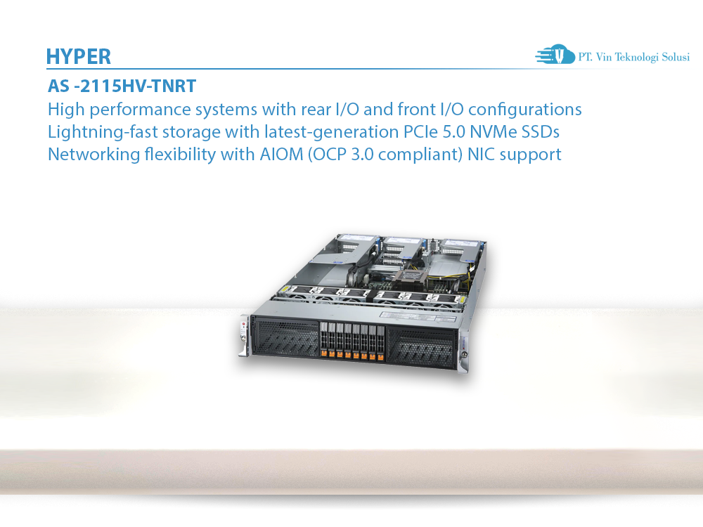 Supermicro Server Indonesia AS -2115HV-TNRT