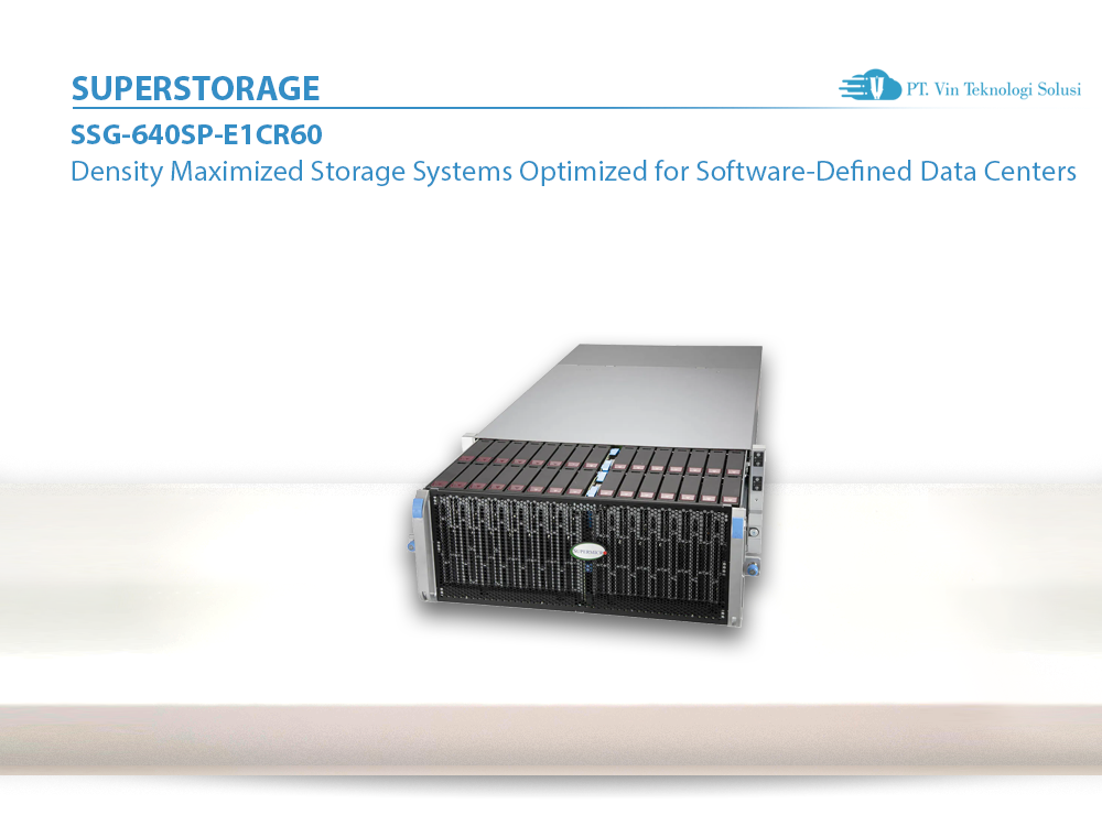 Supermicro Server Indonesia SSG-640SP-E1CR60