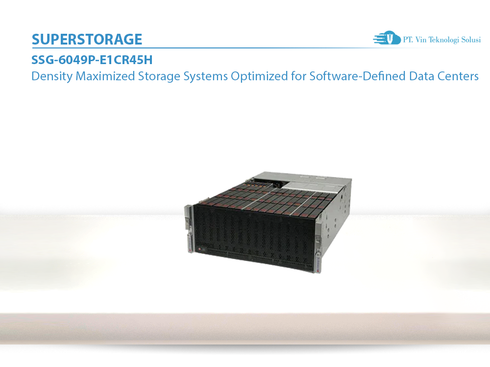 Supermicro Server Indonesia SSG-6049P-E1CR45H