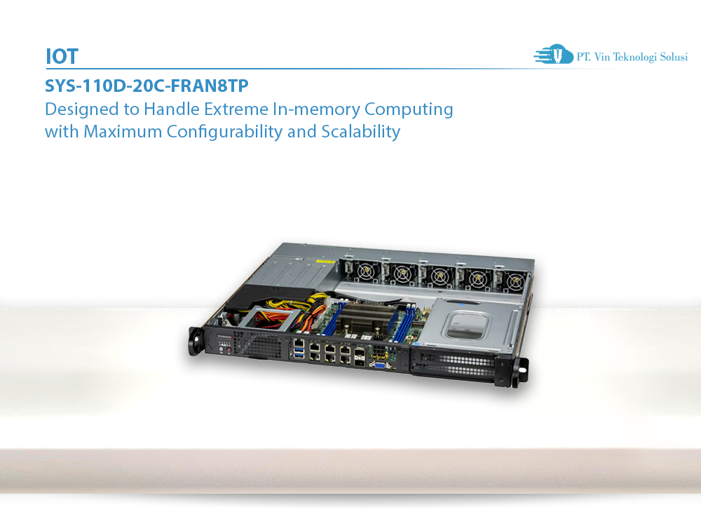Supermicro Server Indonesia SYS-110D-20C-FRAN8TP
