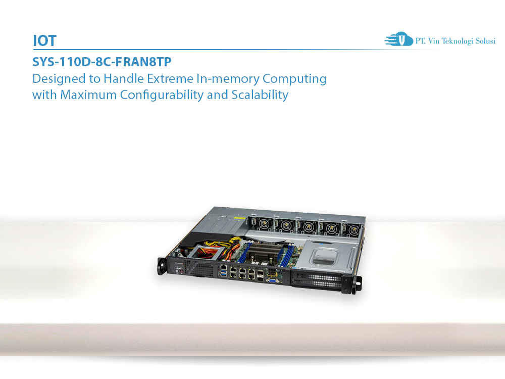 Supermicro Server Indonesia SYS-110D-8C-FRAN8TP