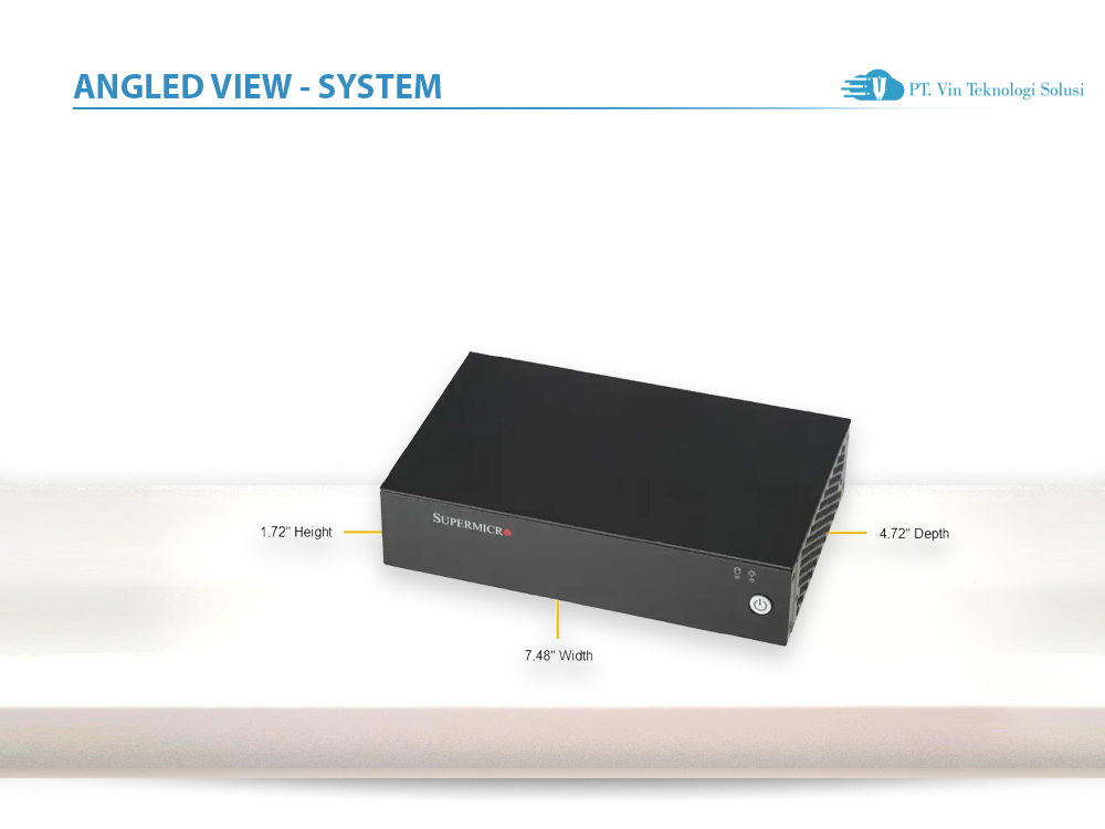 Supermicro Server Indonesia SYS-E102-13R-H