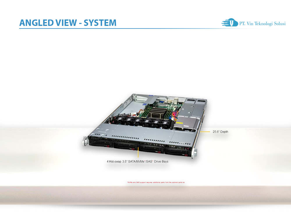 Supermicro Server Indonesia AS -1015SV-WTNRT