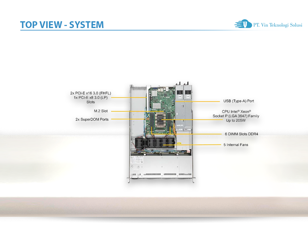 Supermicro Server Indonesia SYS-5019P-WTR