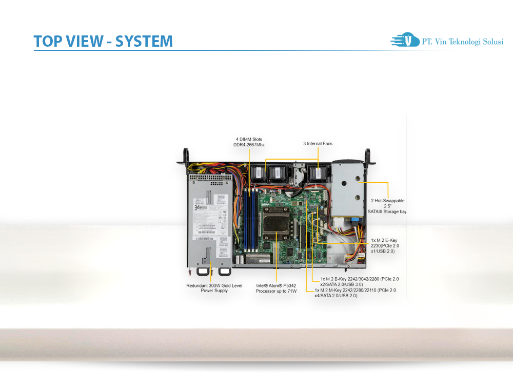 Supermicro Server Indonesia SYS-110A-16C-RN10SP