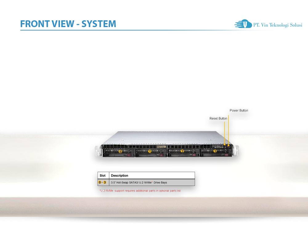 Supermicro Server Indonesia AS -1014S-WTRT