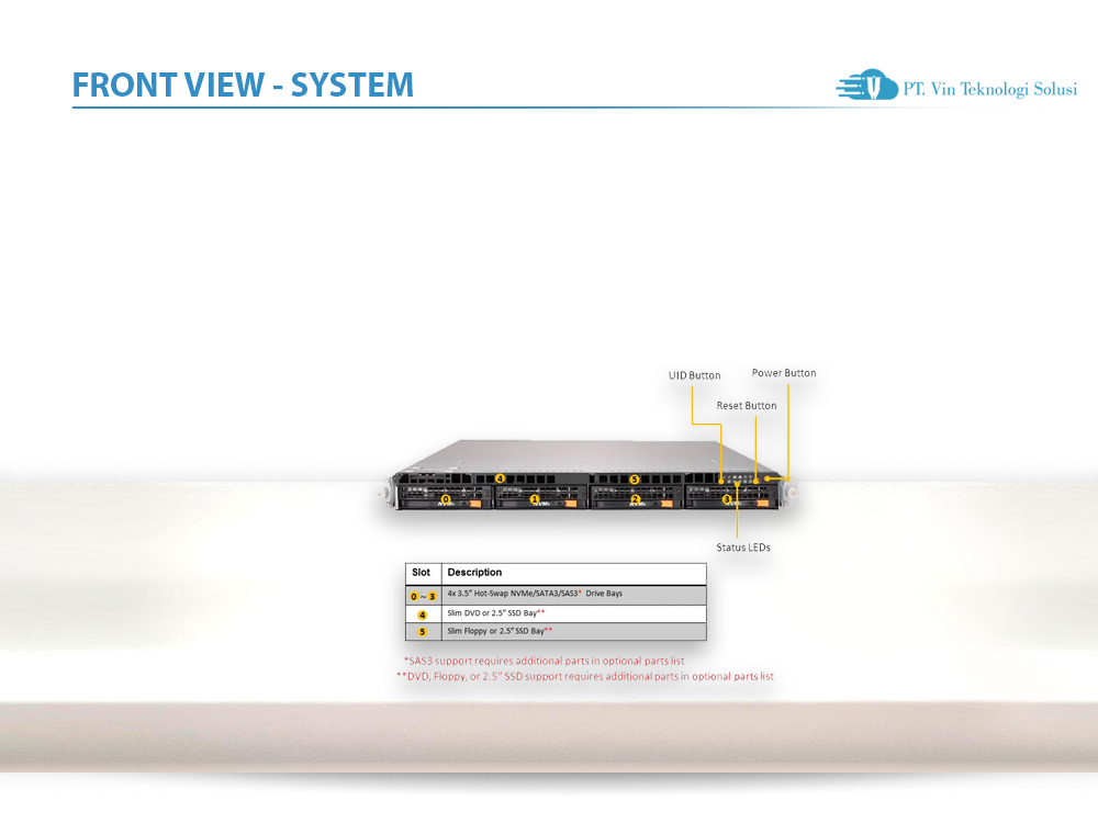 Supermicro Server Indonesia SYS-6019U-TN4RT