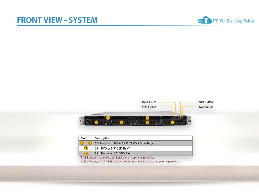 Supermicro Server Indonesia SYS-610U-TNR