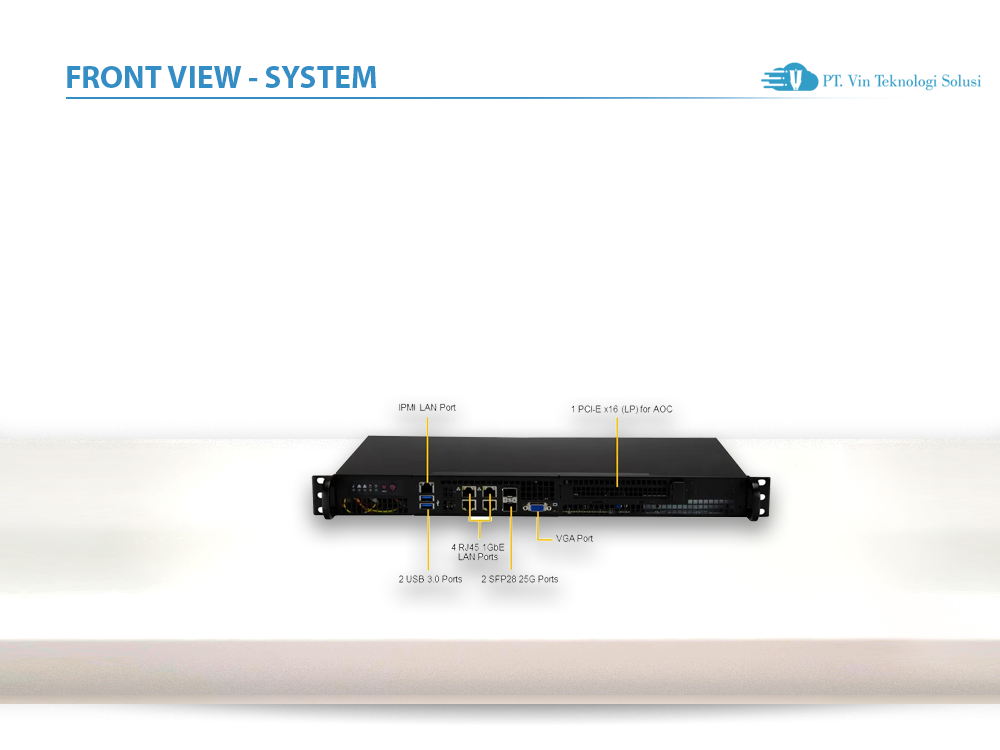 Supermicro Server Indonesia SYS-510D-8C-FN6P