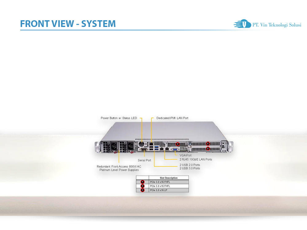 Supermicro Server Indonesia SYS-111E-FWTR
