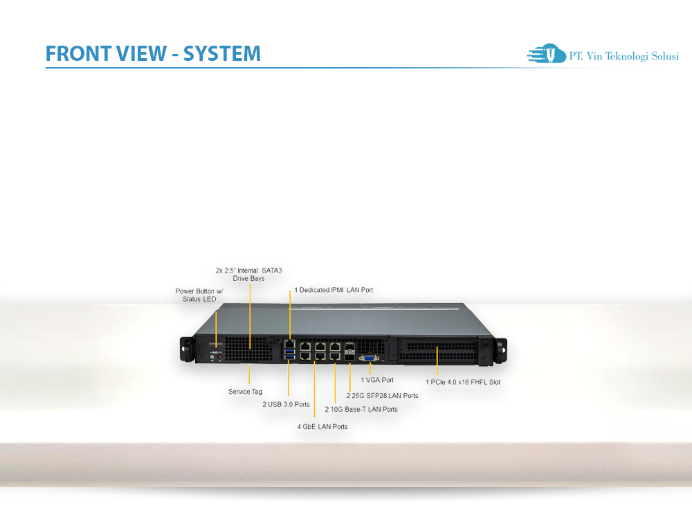 Supermicro Server Indonesia SYS-110D-20C-FRAN8TP