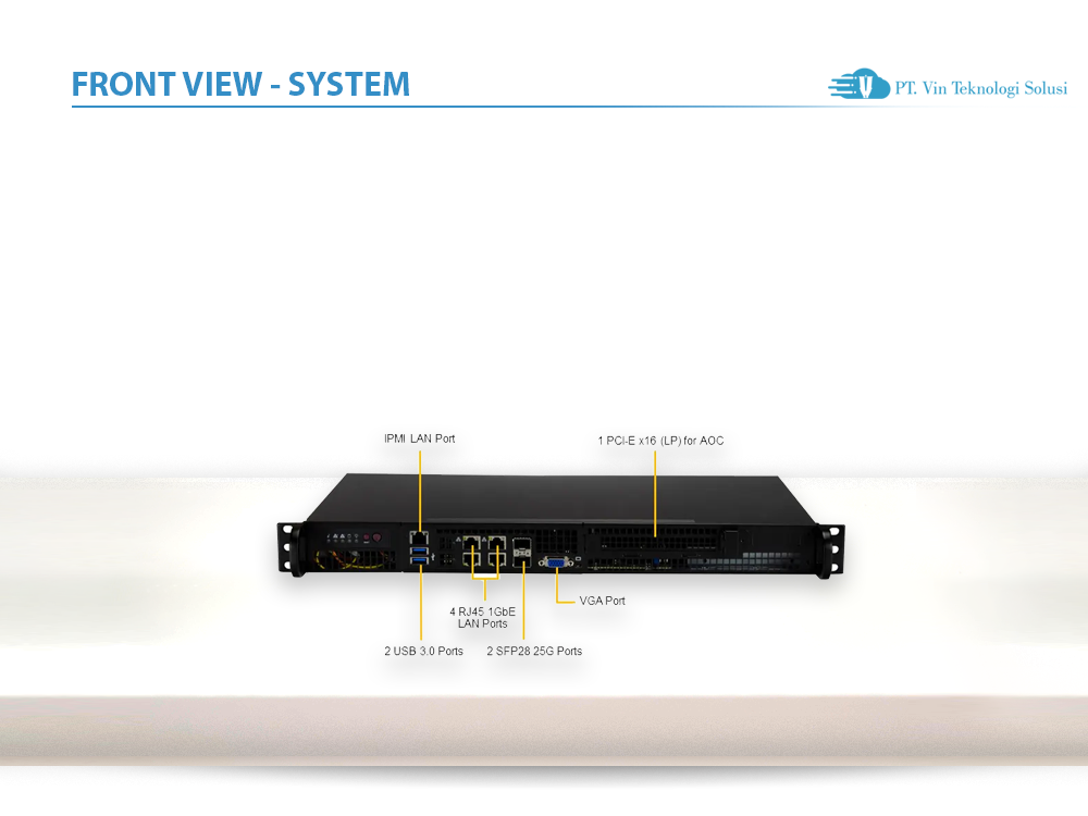 Supermicro Server Indonesia SYS-510D-4C-FN6P