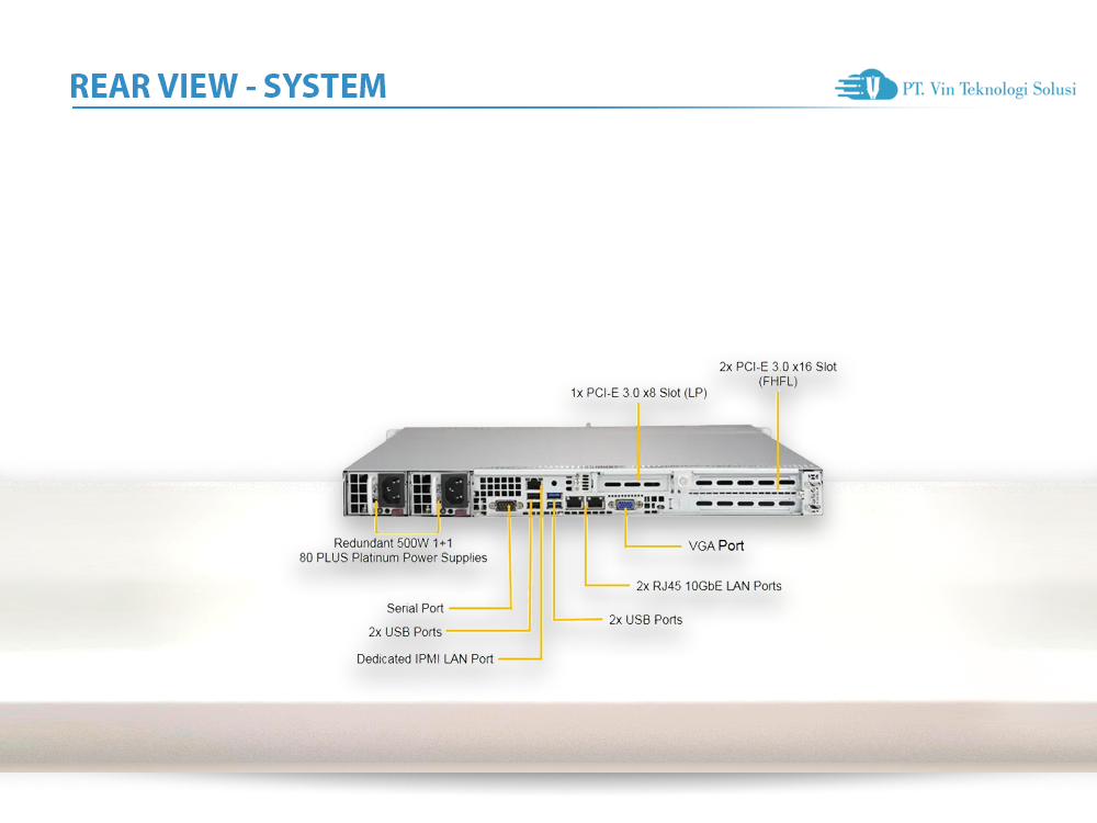 Supermicro Server Indonesia SYS-1019P-WTR