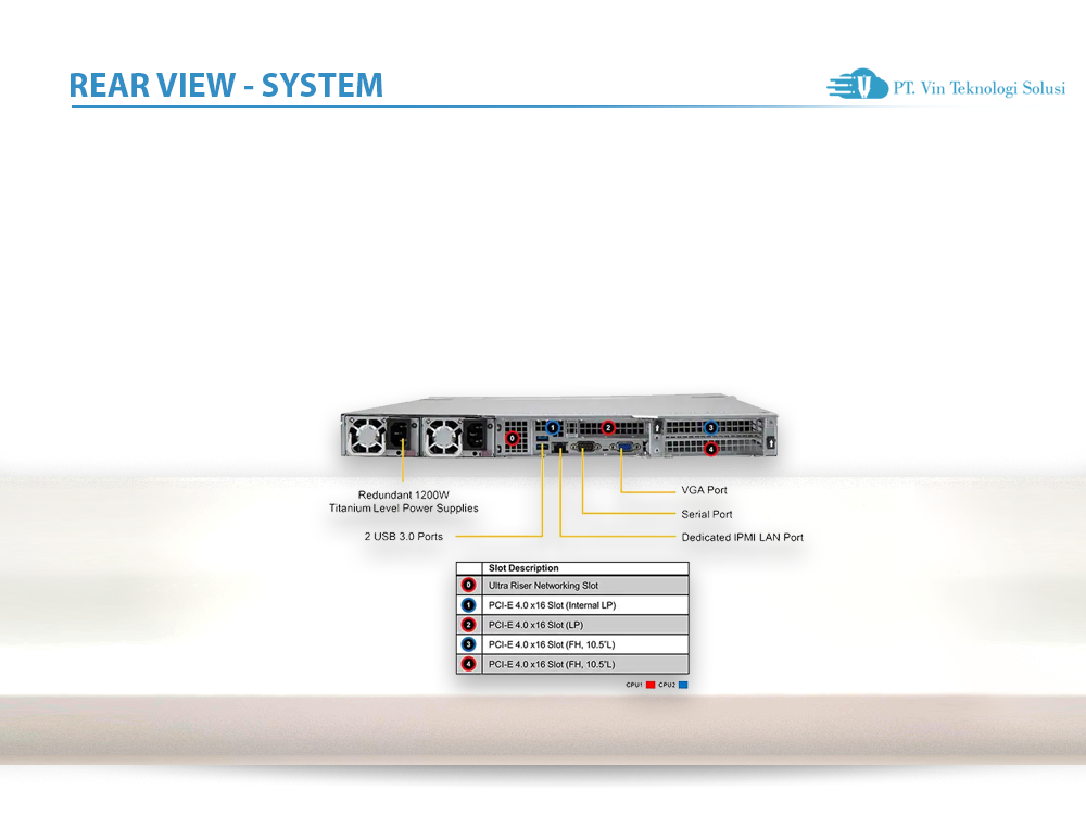 Supermicro Server Indonesia SYS-610U-TNR