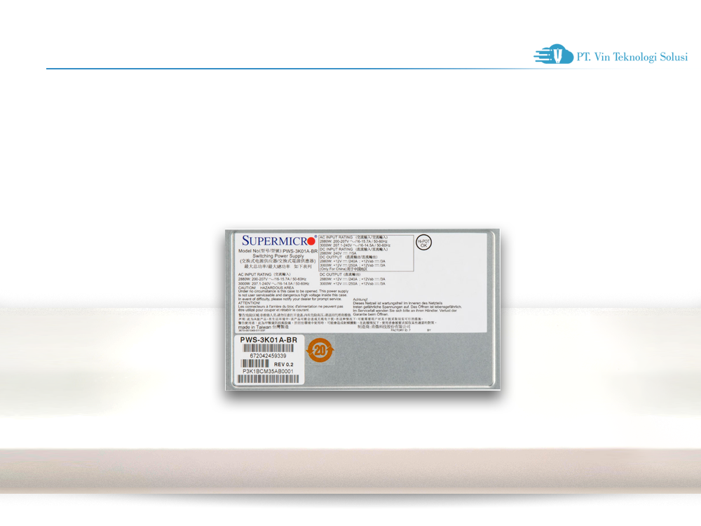 Supermicro Server Indonesia PWS-3K01A-BR
